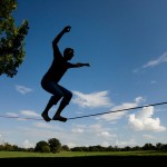 Union PT to host "Integrating the Neurologic and Orthopedic Management of Dizziness and Vertigo" April 25th - 26th 1 jwj-slackline-0041